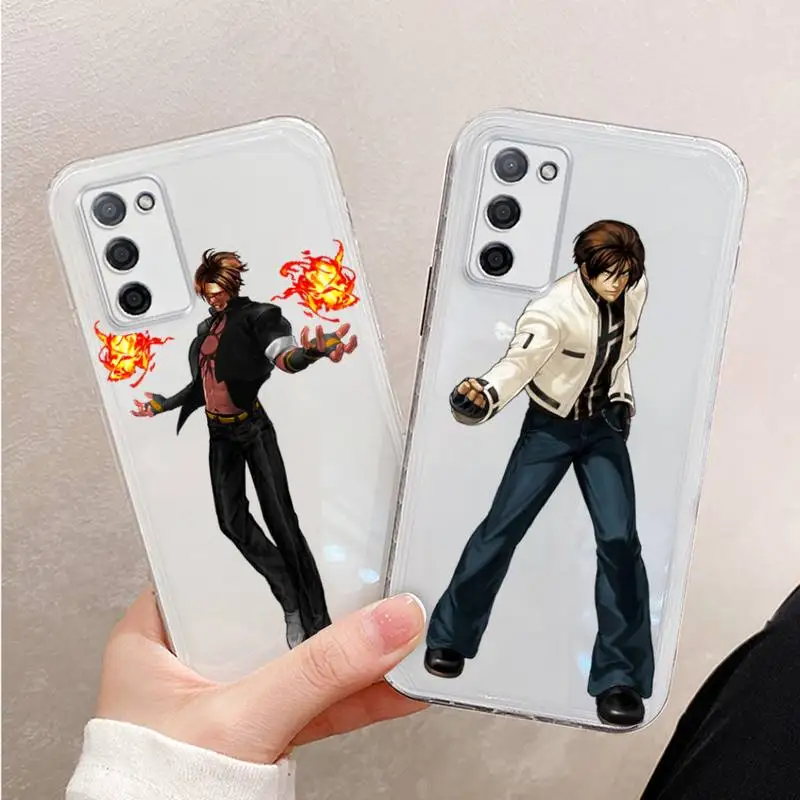

The King Of Fighters Phone Case Transparent For oppo R17 R15 R11 R9 F11 A32 A39 K7 K5 S X PRO PLUS moible bag