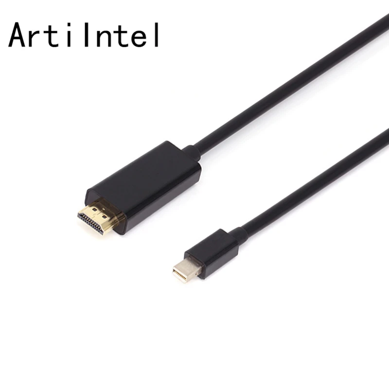 1 8 м Thunderbolt display port Mini Male MINI DP to HDMI V1. 4 адаптер конвертер кабель для Macbook Mac Air Pro| |
