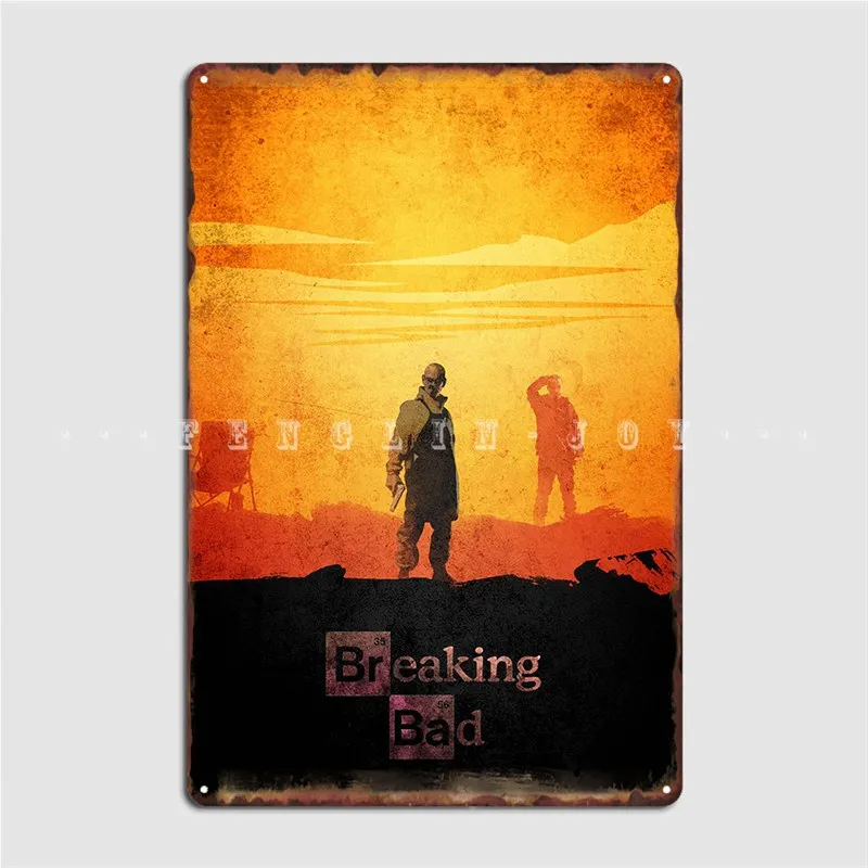 

Breaking Bad Walter Metal Sign Club Bar Plaques Cinema Garage Funny Tin Sign Poster