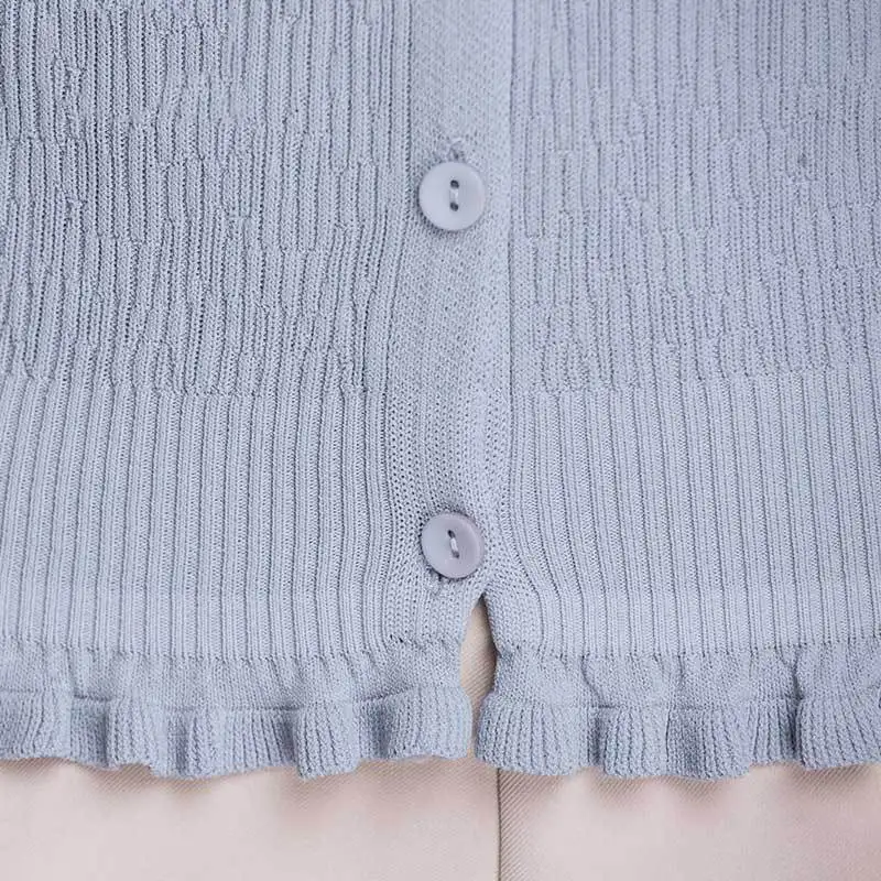 AYUSNUE Short Knitted Cardigan Women Sweater Spring Summer Korean Style Cardigans Tops 2020 Shawl MY1012 KJ2751 |