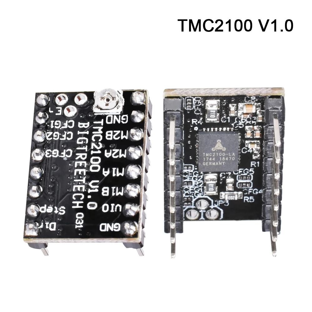 TMC2100 V1.0 5 шт. TMC2209 UART TMC2208 TMC2130 SPI TMC5160 TMC5161 Драйвер шагового двигателя для 3D-принтера SKR V1.3 PRO MINI MKS GEN Reprap - Цвет: TMC2100 V1.0