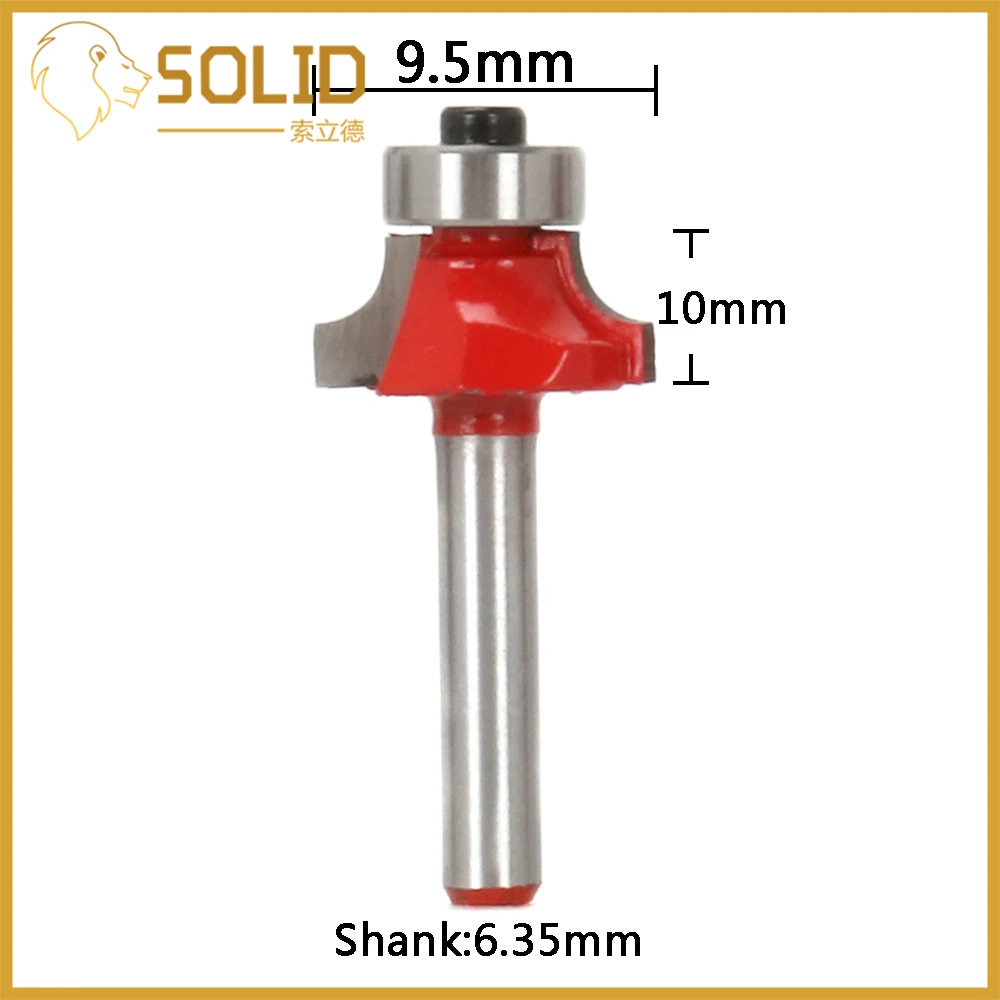 Фреза с хвостовиком 1/4 дюйма сверло для деревообработки Фрезерный резак дерева