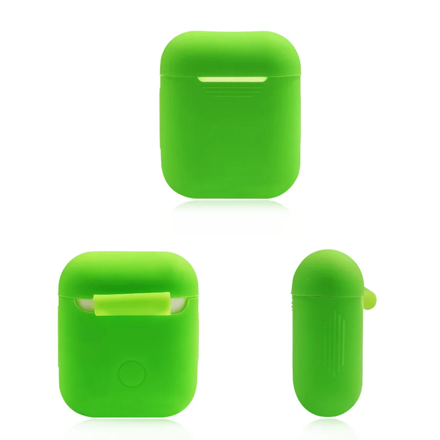 

Soft Silicone Case Earphones for Apple Airpods case Bluetooth Wireless Earphone Protective Cover Box for Airpods Ear Pods Bag