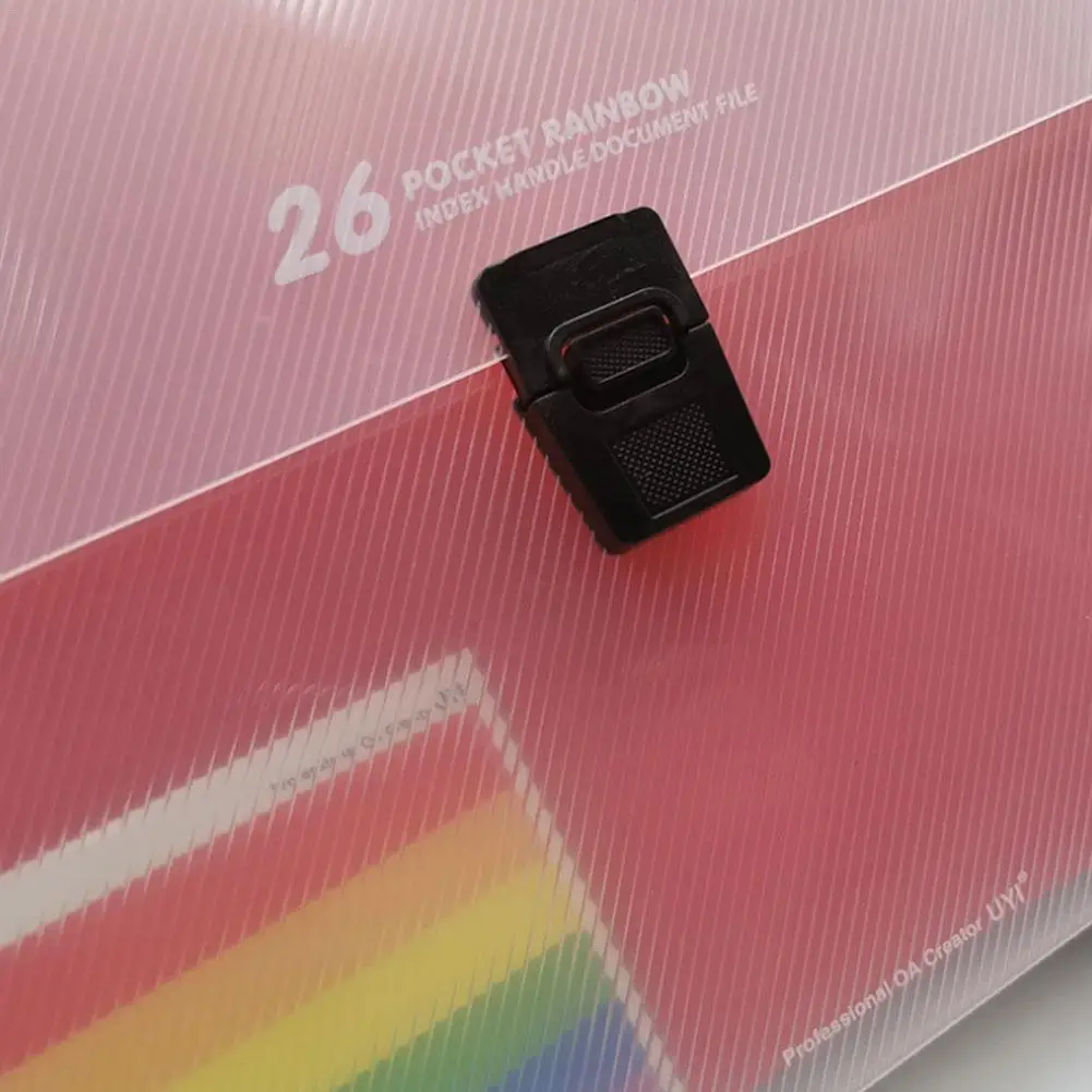 А4 сумка-Органайзер папка многостраничная Радужная переносная сумка-орган 26
