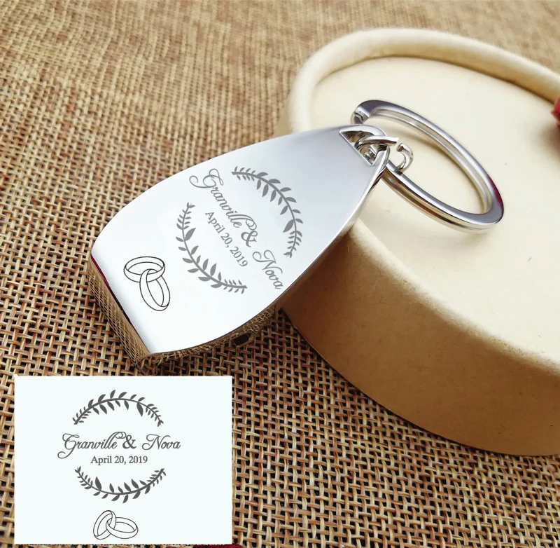 200 шт. персонализированные металлические брелки для ключей открывалки пивных