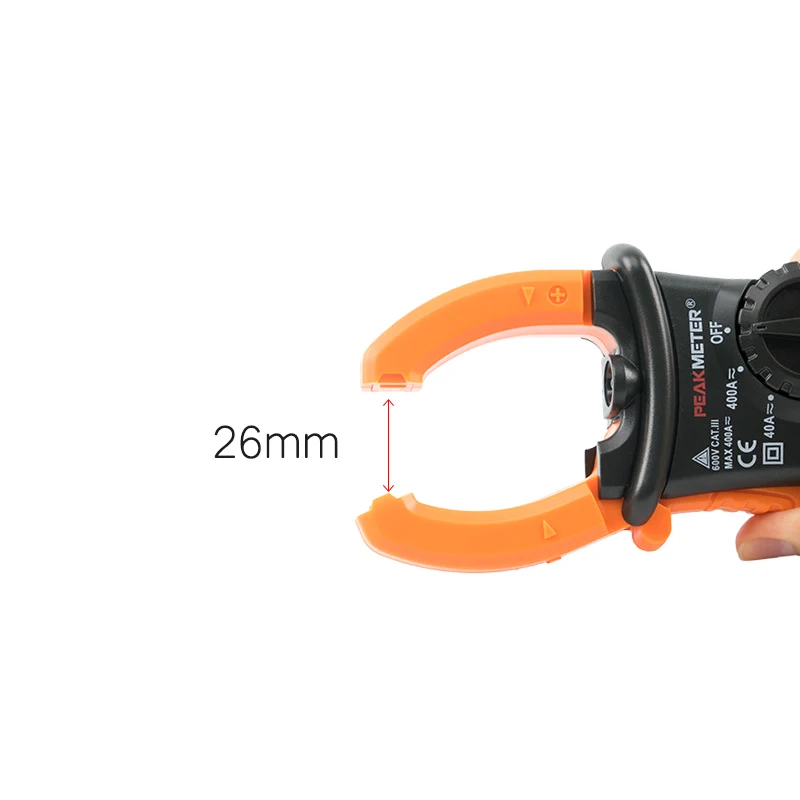 Peakmeter PM2108 PM2108A цифровой токоизмеритель переменного/постоянного тока 400A 4000