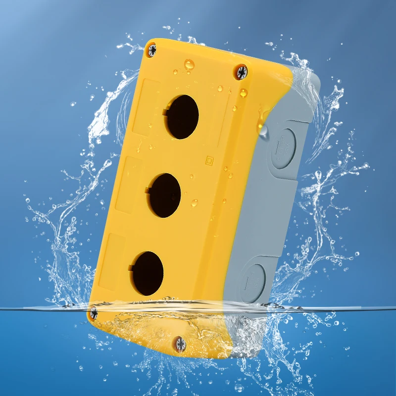 Водонепроницаемый кнопочный переключатель IP67 промышленный с 12345 отверстиями