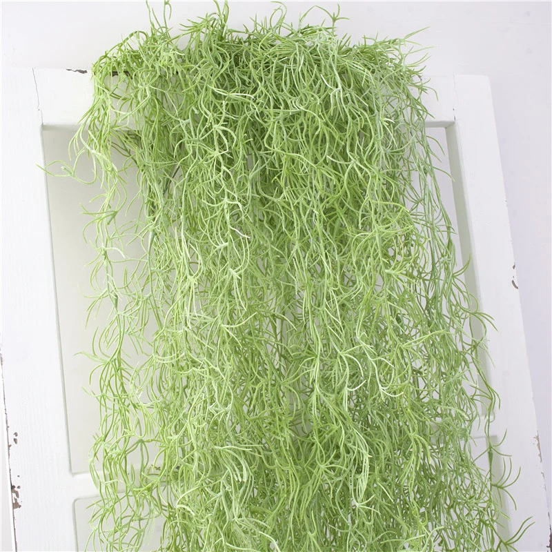 

107cm Artificial Grass Vine Fake Plastic Leaf Garland Foliage Home Plant Decor