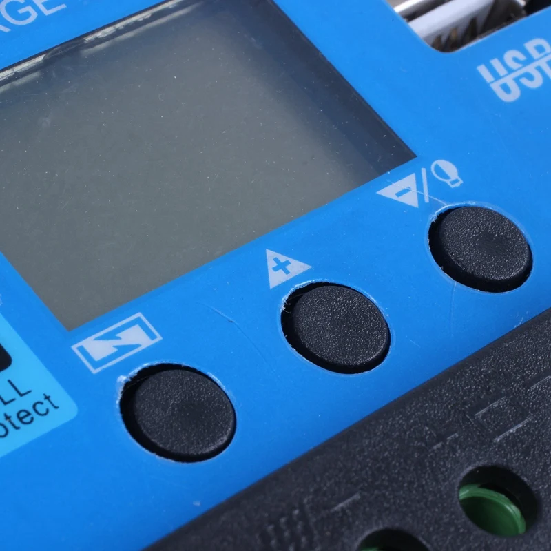 Умный контроллер заряда солнечной батареи 30 А 12 В/24 В ЖК-дисплей автоматическая