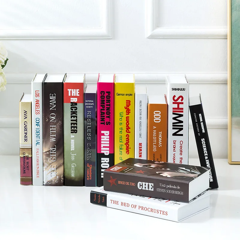 Поддельные Книга моделирование украшения современный простой All английский