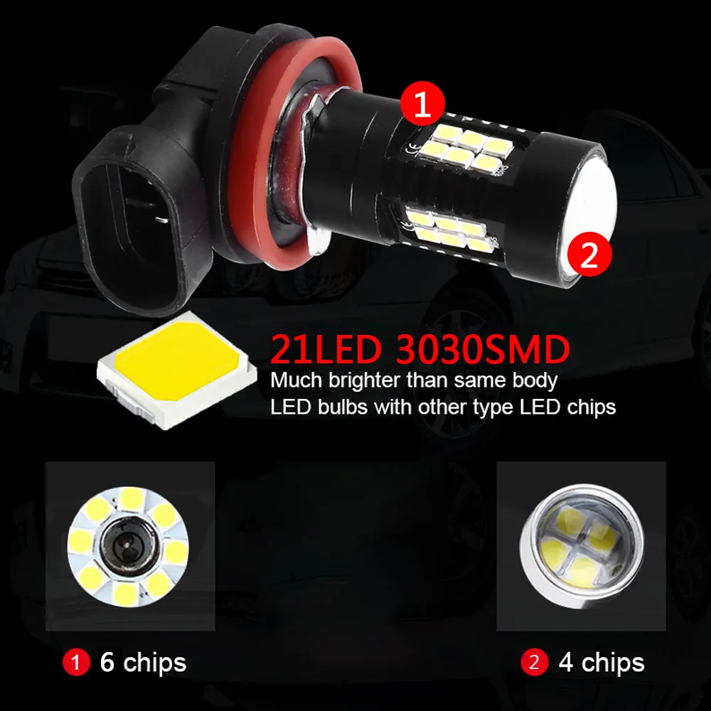 Vehemo 21 светодисветильник 1 шт. Модифицированная передсветильник фара s