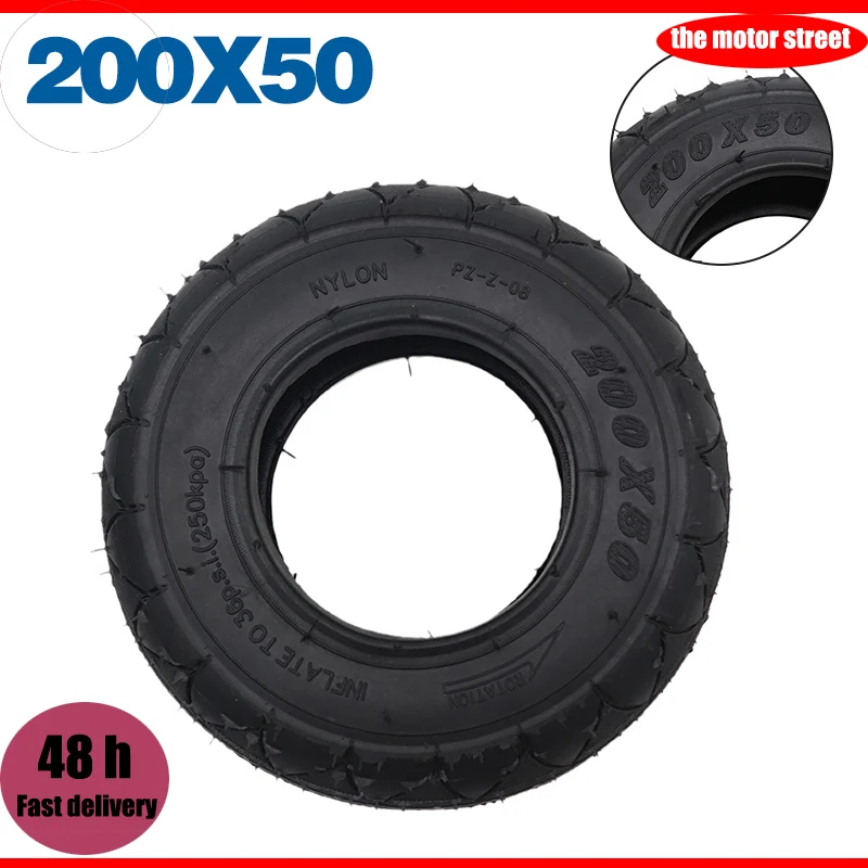 

8 Inch 200x50 8x2 Outer Vacuum Tyre For Gas Electric Scooter Pocket Bike Razor Real Stunt Scooter Unicycle