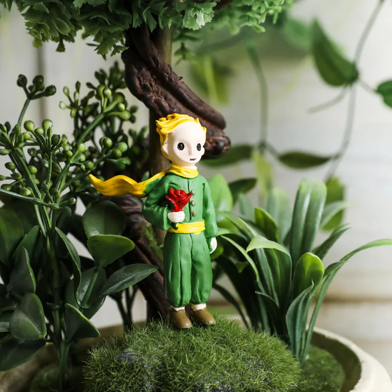 С принтом Маленький принц модель розовые ручная работа Феи милые фигурки детские