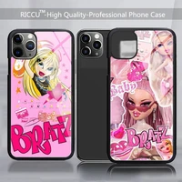 bratz diam cute doll phone case rubber for iphone 12 11pro max xs 8 7 6 6s plus x se 2020 xr 12mini covers