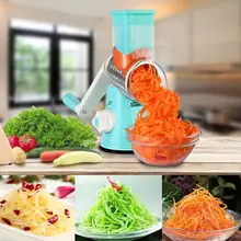 Manual Vegetable Cutter Slicer Multifunctional Round Mandoline Slicer Potato Cheese Kitchen Gadgets Kitchen Accessories