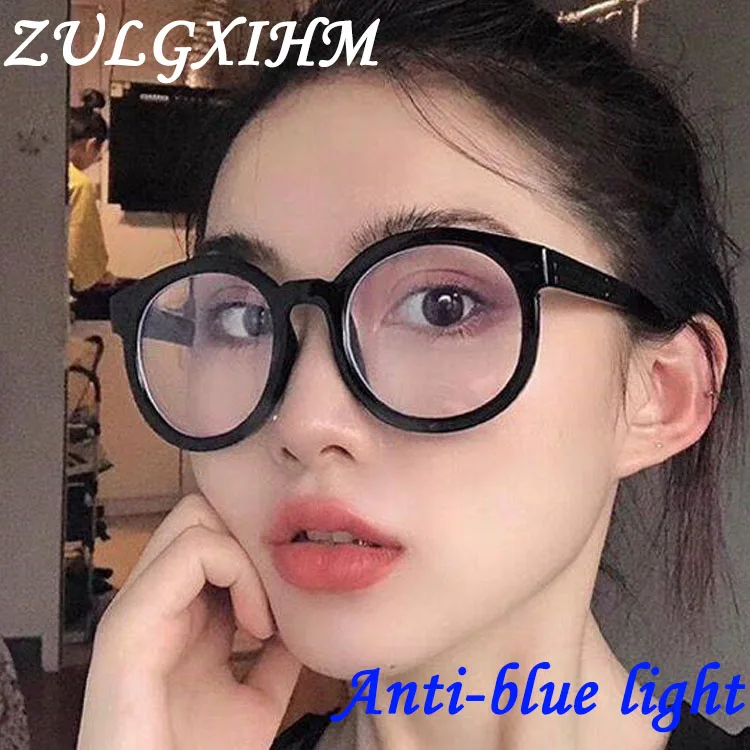 Черная оправа синий светильник очки для мужчин компьютерные игровые прозрачные