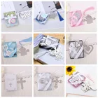 Креативный дизайн, металлическая Закладка в подарочной коробке, идеально подходит для детского праздника, крестины, первого причастия