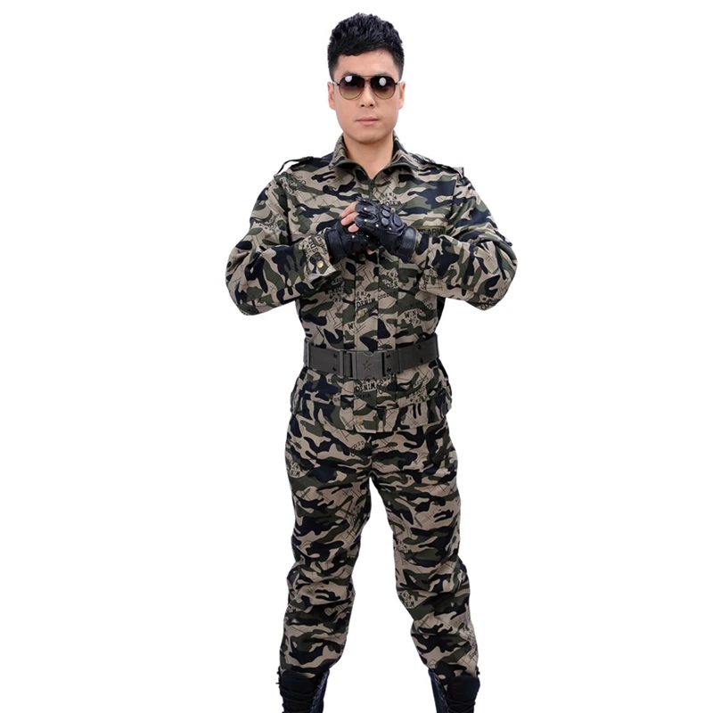 Army suit Set 3 ACU куртка тактическая одежда военный спецназ камуфляж Маскировка джунгли и пустыня Униформа мужские костюмы для женщин одежда - Цвет: Army suit Set 3