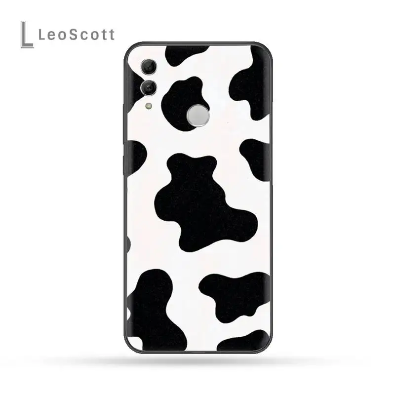 

Cow patter cute Phone Case For Huawei honor P9 P10 P20 P30 P40 Pro 10i Lite 20 nova 5t