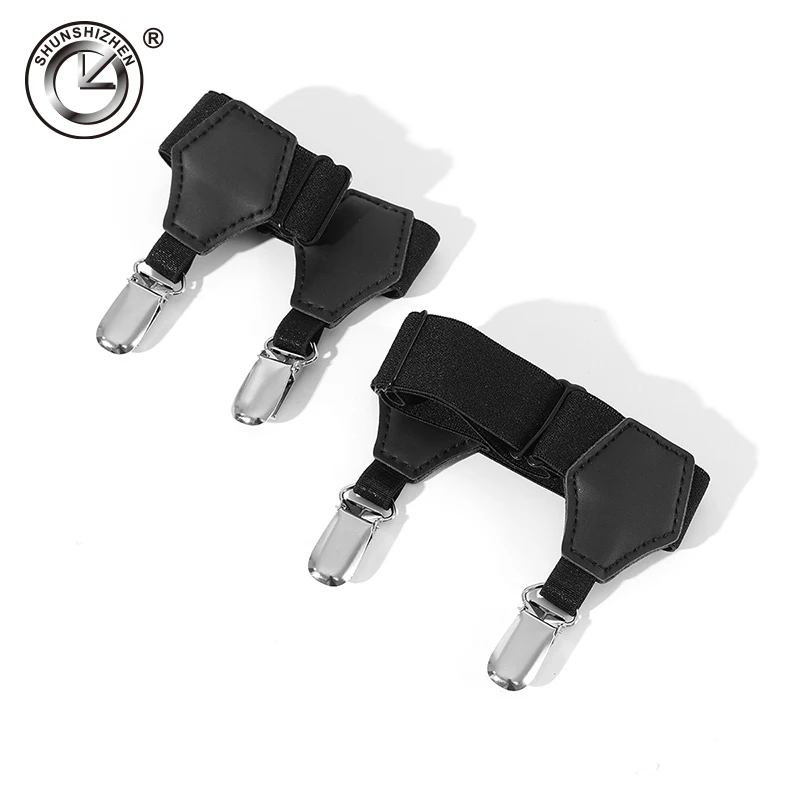 Мужские подтяжки для рубашек спортивные в деловом стиле эластичные мужские