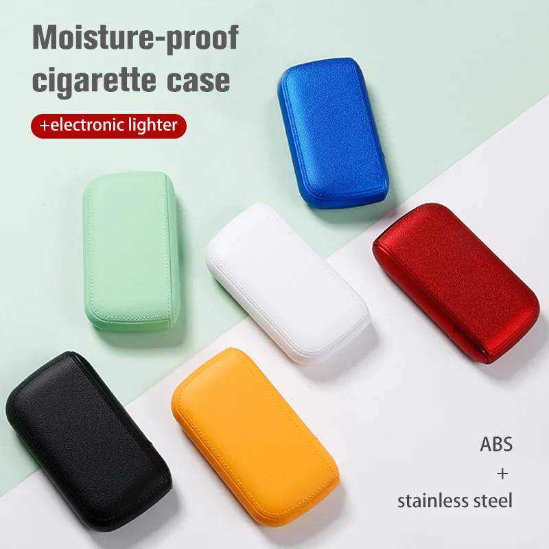 

10PCS Sealed waterproof cigarette box with lighter explosion-proof smoke proof moisture-proof cigarette clip Support wholesale
