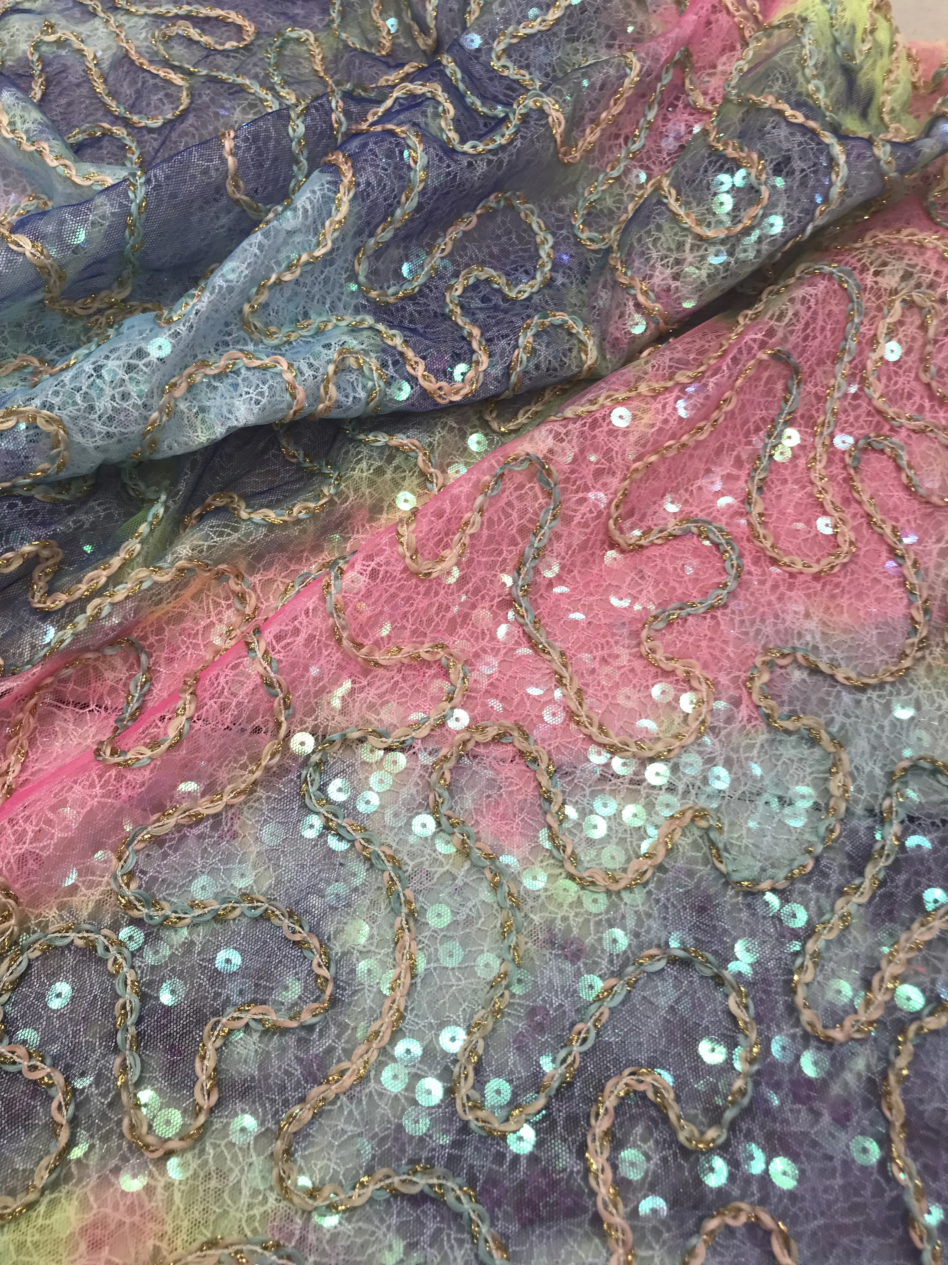 

Модная африканская французская кружевная ткань с блестками, Высококачественная африканская Тюлевая кружевная ткань