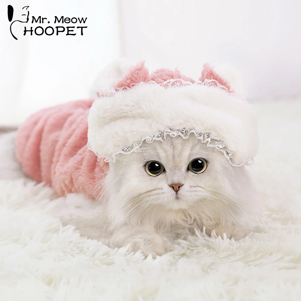 Hoopet одежда для домашних животных маска глаз котов костюм котенка платье милая