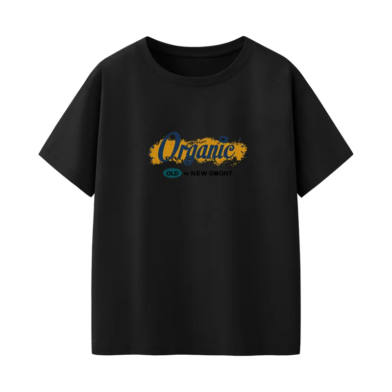 

New Popular fashion classic casual breathable cotton short sleeve women's T-shirt