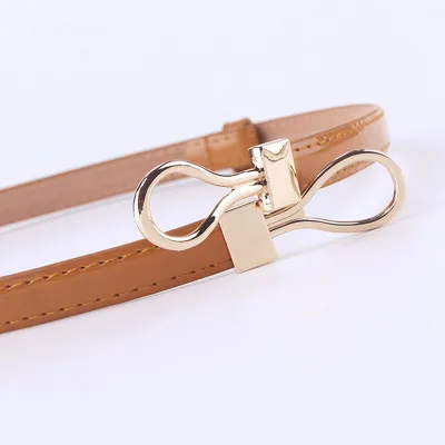 Женское платье с поясом из лакированной кожи FEECOLOR 3 шт. | Аксессуары для одежды