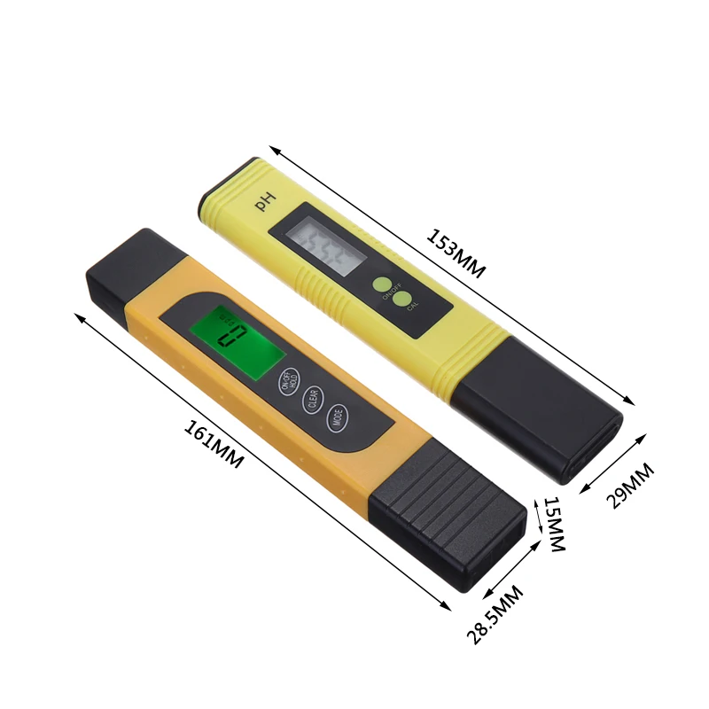 Цифровой тестер воды набор 0 14 PH метр ручка 9999ppm TDS 9999us/см EC монитор тестовая