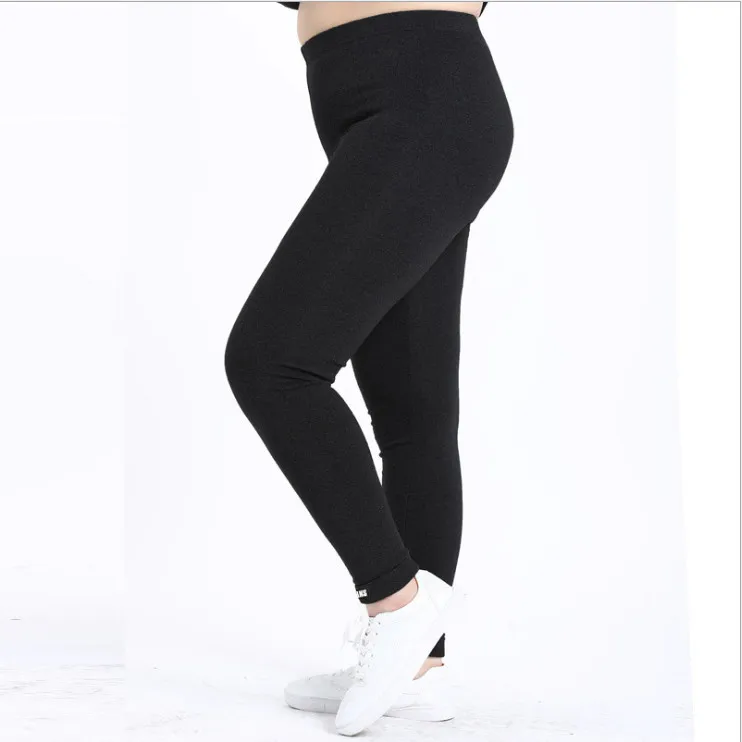 10XL Plus Size Casual Korean Women Pants 2020 New Elastic High Waist Slim Black Bandage Female Office Wear Pencil HJ814 | Женская одежда