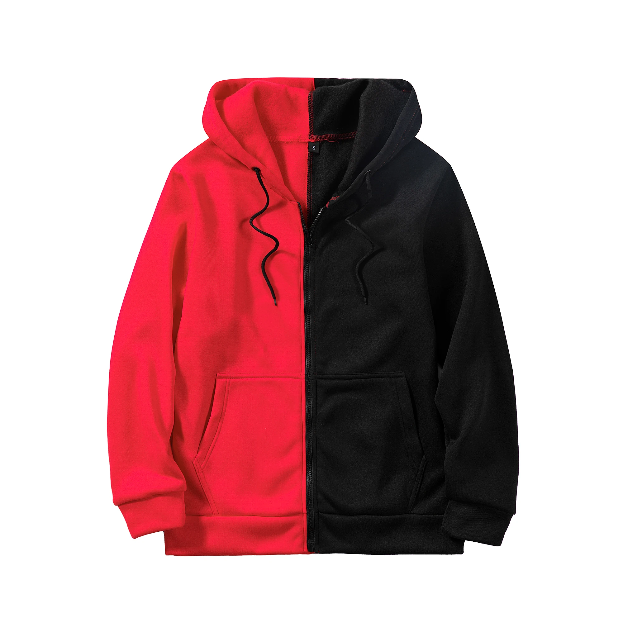 

Zipper Jacket Men Thin Hooded Streetwear Hoodies Men 2020 Hip Hop Oversized Coat Men Gym Tracksuits Outwear Patchwork Hoody