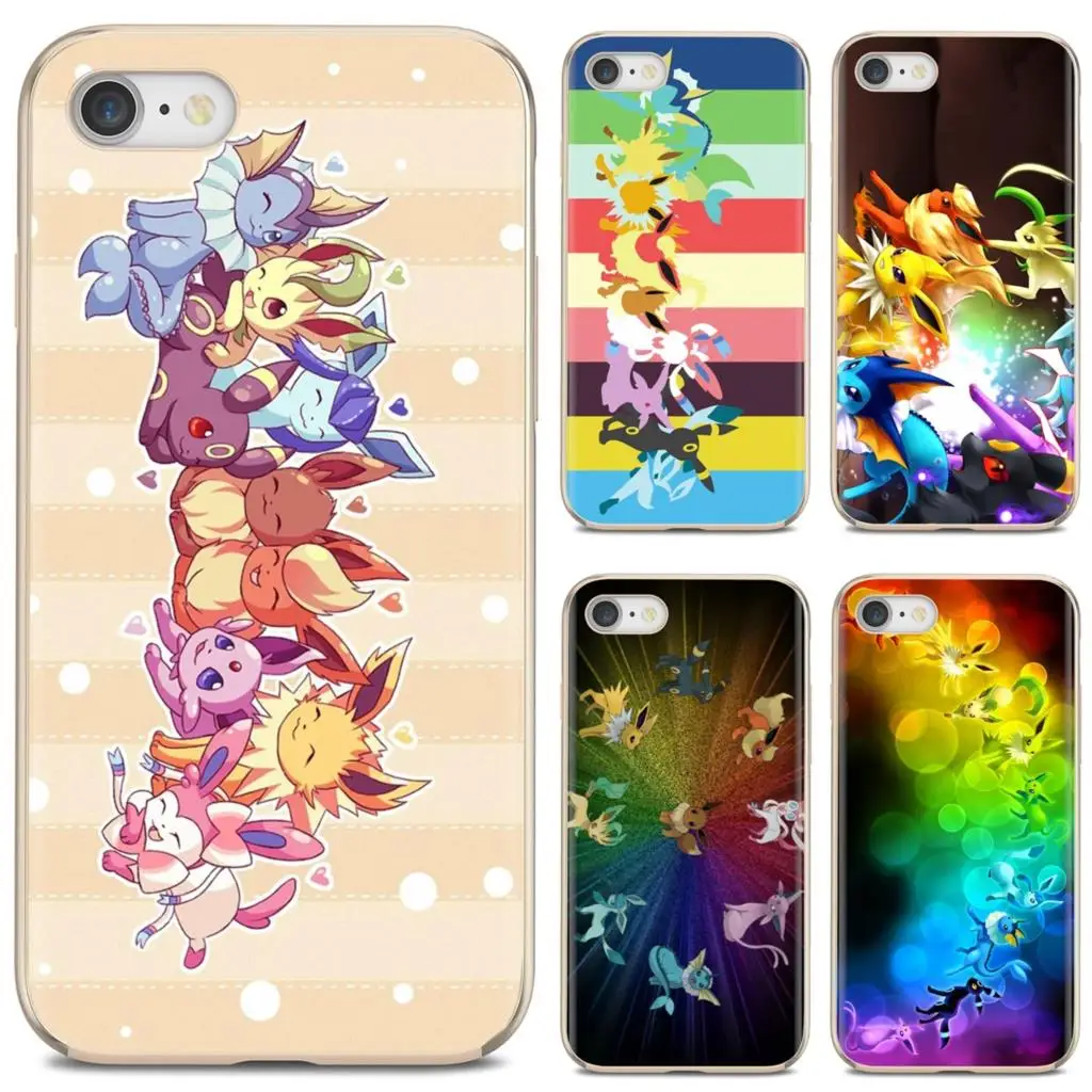 Чехол для телефона Xiaomi Redmi 2 S2 3 3S 4 4A 5 5A 6 6A 7A 9 9T 9C 9A Pro Pocophone F1 Rainbow F Pokemon S Eevee Evolution C