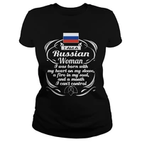 im a russian woman womens t shirt
