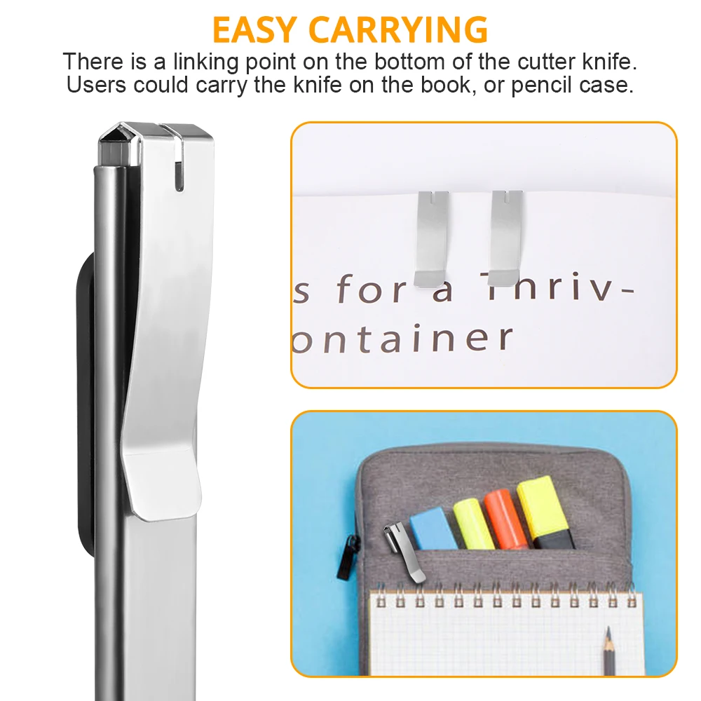 С низким содержанием углерода сплава Сталь Ножи 10 шт./упак. 9 мм нож для резки