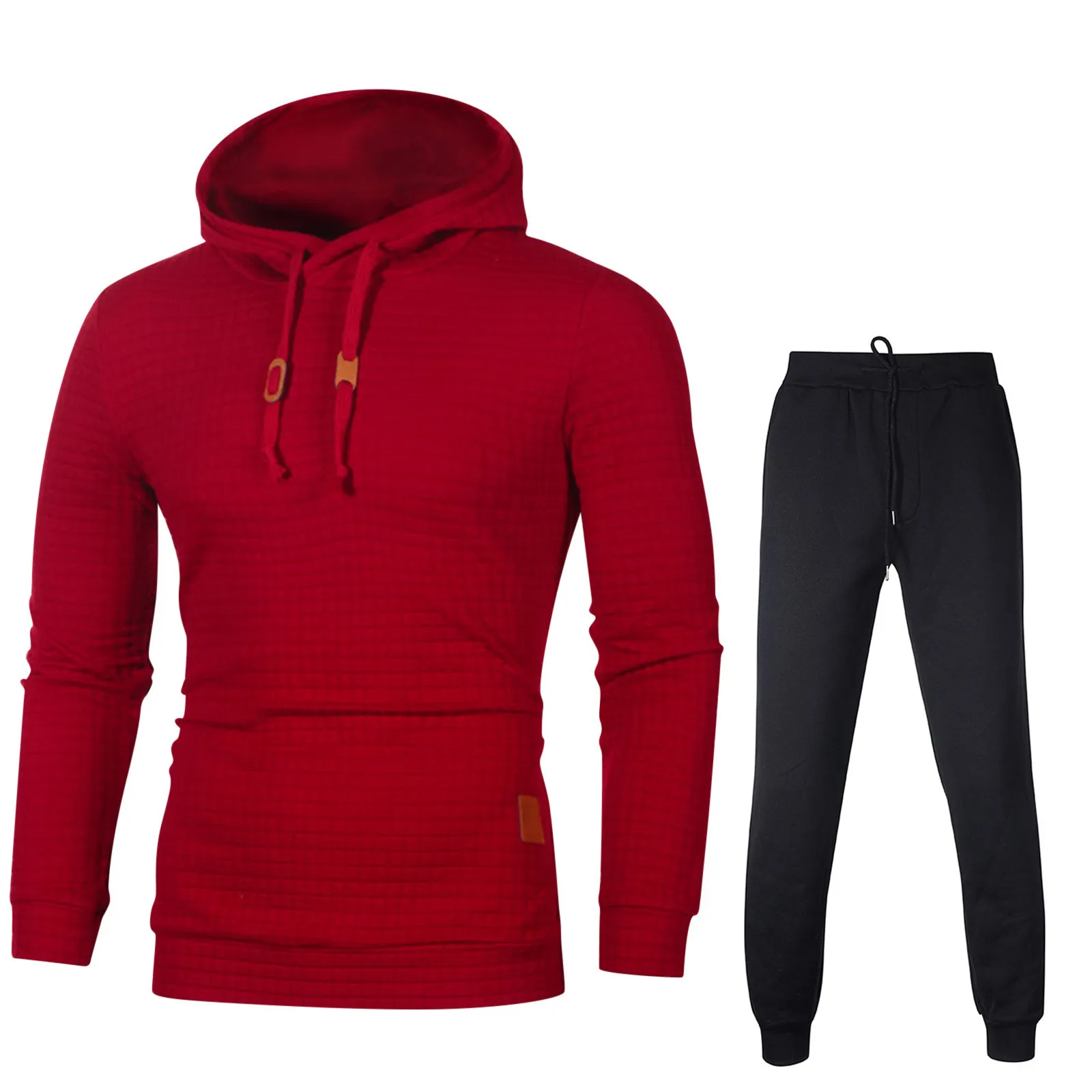 

Men Sets Winter Hoodies Pants 2 Piece Set 2021 Running Hoody Mens Sweatshirt Sport Joggers Sweatpants Suit Male Tracksuit