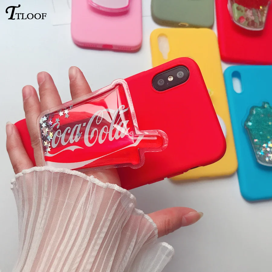 Силиконовая крышка для huawei P30 Lite P20 Pro Коврики 30 Lite Nova 5i Honor 20 Pro 10 10i 8A 8C 8S 8X 3D блестящая стойка держатель чехол