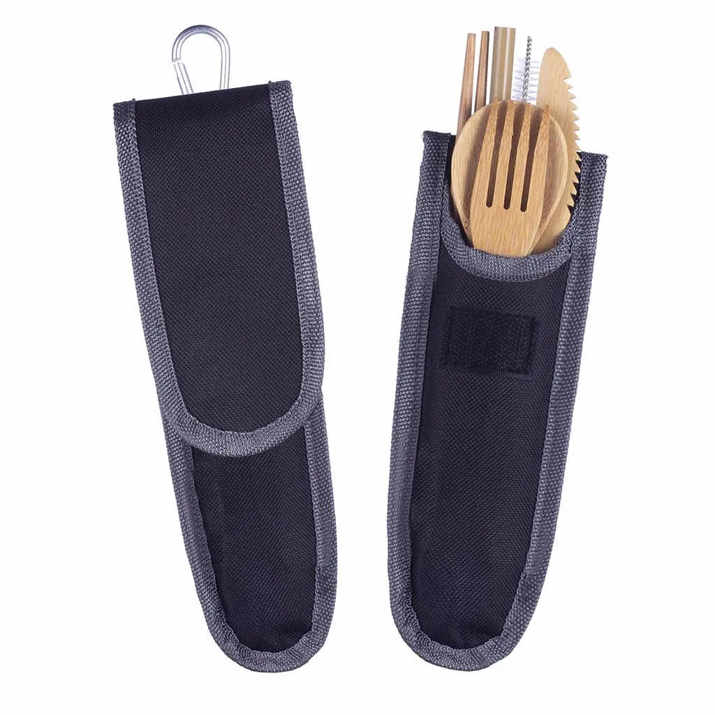 Портативные палочки для еды 7 шт. кемпинга набор палочек из бамбука экологически