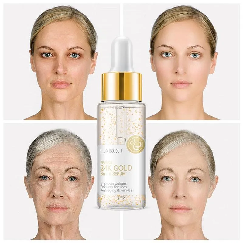 

LAIKOU Hyaluronic Acid Essence Serum Anti Whitening Moisturizing Face Care Anti-Aging Dry Skin Vitamin Serum 30ml