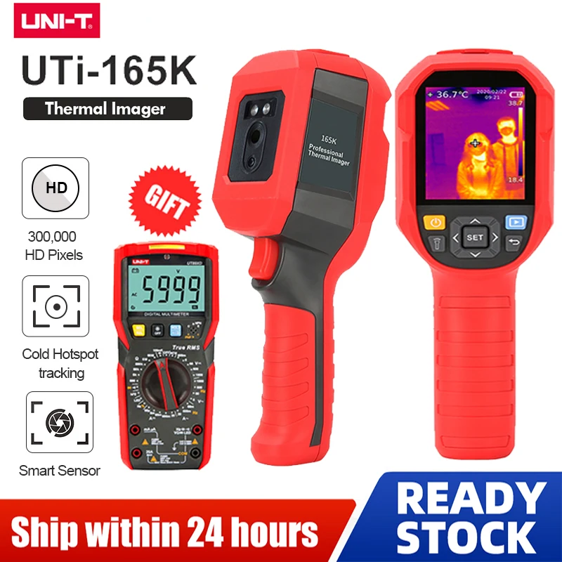 UNI-T UTi165K HD инфракрасный Термальность Imager Камера напольного отопления детектор