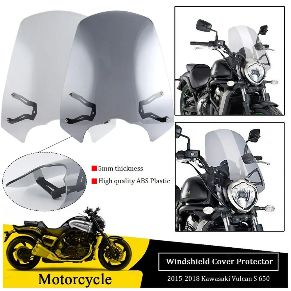 ABS мотоцикл ветровое стекло Крышка для Kawasaki Vulcan S 650 EN650 Flyscreen Ветер Щит Отражатель