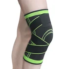 1 шт. защита колена для вязания под давлением унисекс повязка для бега велоспорта баскетбола наколенник для женщин мужчин для улицы фитнеса кемпинга