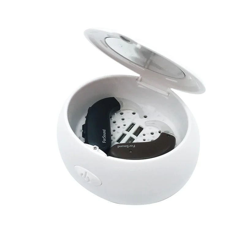 

Electric USB Hearing Aid Drying Box Headphone Dehumidifier Portable Moisture Proof Hearing Aid UV Dryer Case