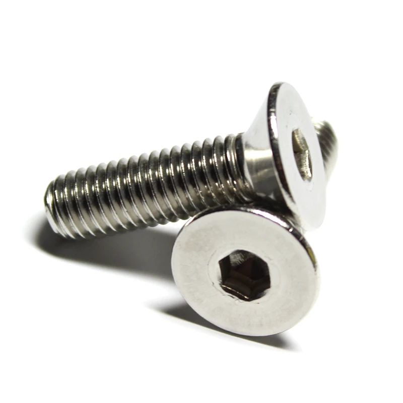 

304 Stainless Steel DIN7991 M4 M5 M6 M8 M10 Countersunk Head (flat Head) Socket Head Cap Lengthened Screws