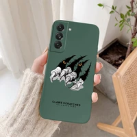 tiger pattern soft case for samsung galaxy s21 s22 s20 fe s10 s9 ultra plus s10e note 20 ultra 10 9 plus silicone phone cover