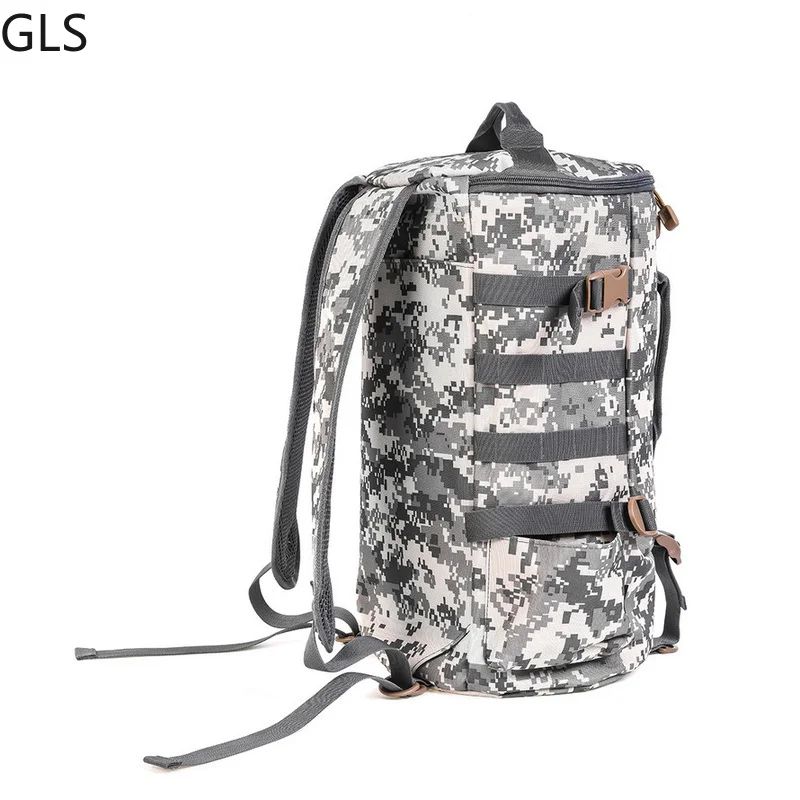 23L Большая вместительная сумка для рыбалки складные цилиндрические снасти