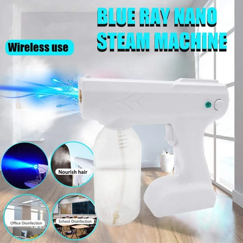 

Fogger Machine, 800ml Cordless Charging Electric Spray Machine, Portable Ultra Low Atomizer Disinfection Sprayer