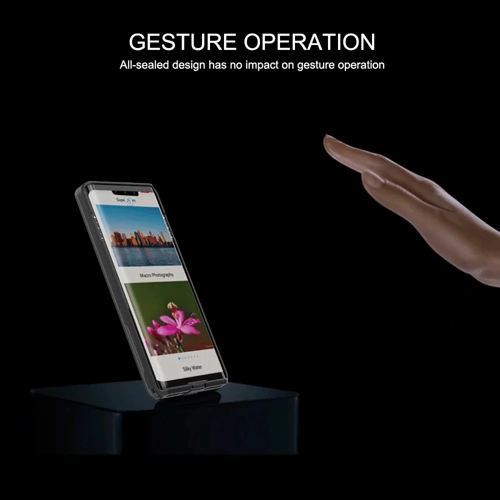 Водонепроницаемый Чехол IP68 для HUAWEI Mate 30 Pro плавания дайвинга 10 футов подводный