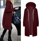 Осенние толстовки на молнии, пальто, длинные зимние толстовки, Женская толстовка, женская одежда, толстовки с длинным рукавом, пальто, теплые толстовки