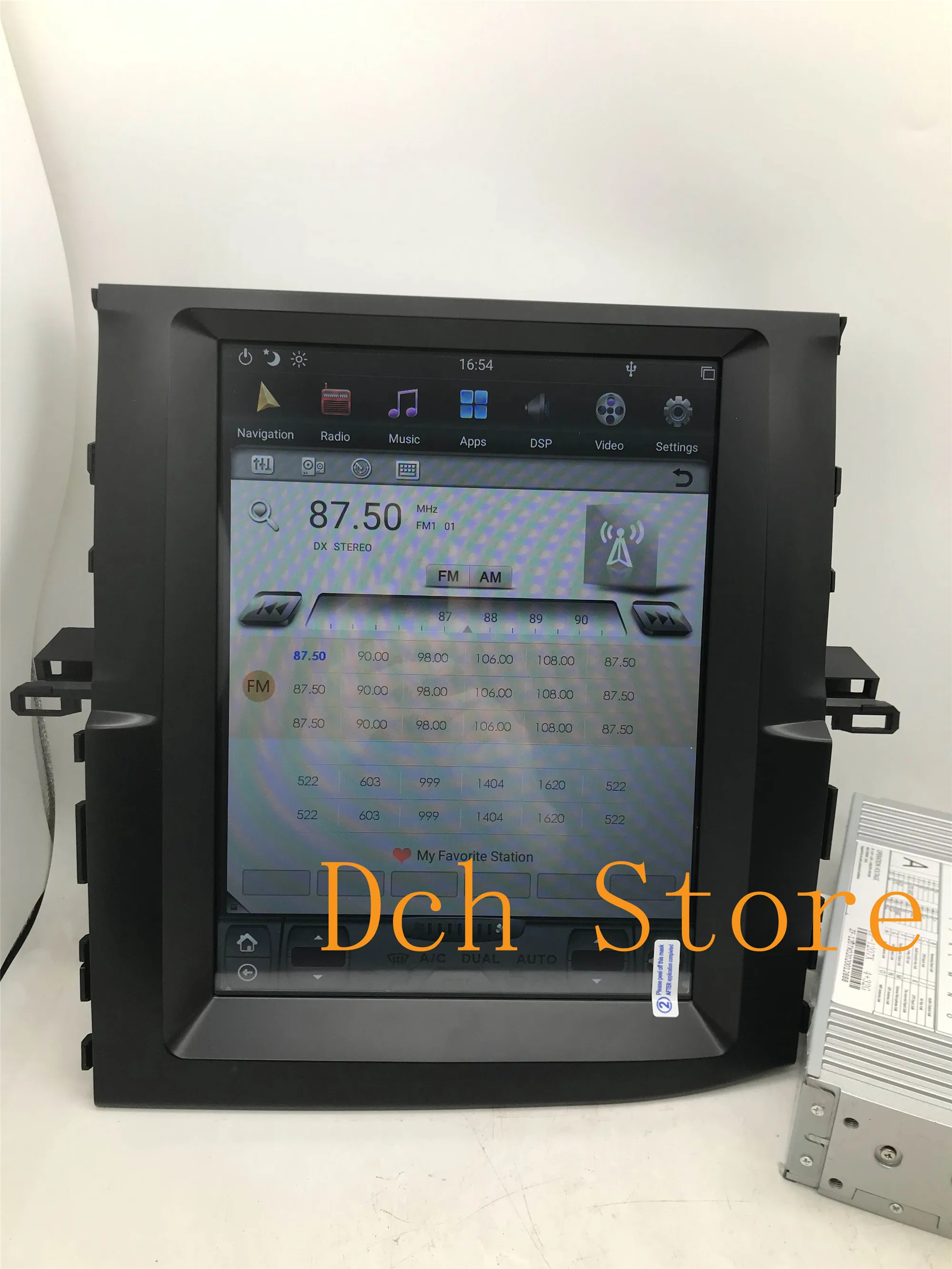 12 1 дюймов Вертикальный стиль Тесла Android 9 0 автомобильный DVD GPS навигатор радио для